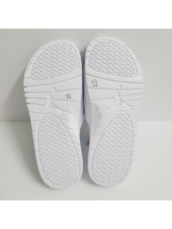 NEW Nike Jordan Hydro 11 Retro Slides Sandals FN2452-104 Size 15 White #1 main image 5